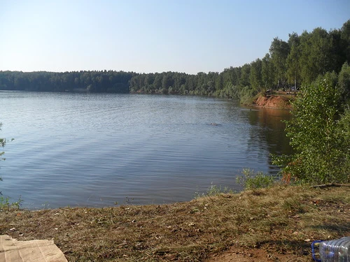 Северо-восточный берег Можайского водохранилища.