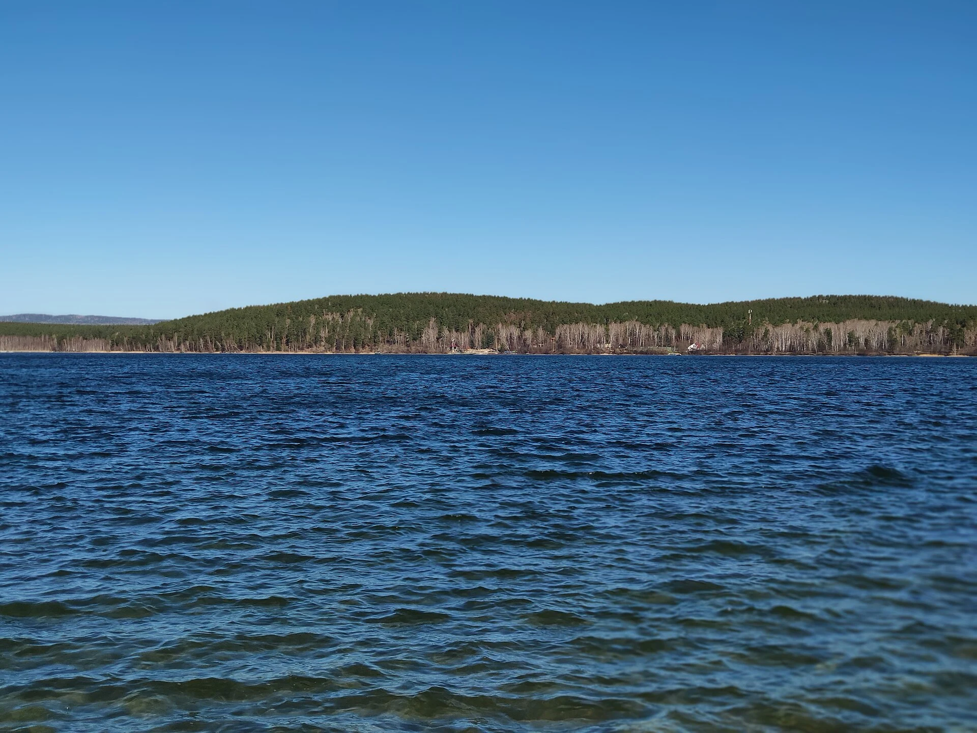 Lake Bolshoi Terenkul, Chebarkul, Chelyabinsk Region