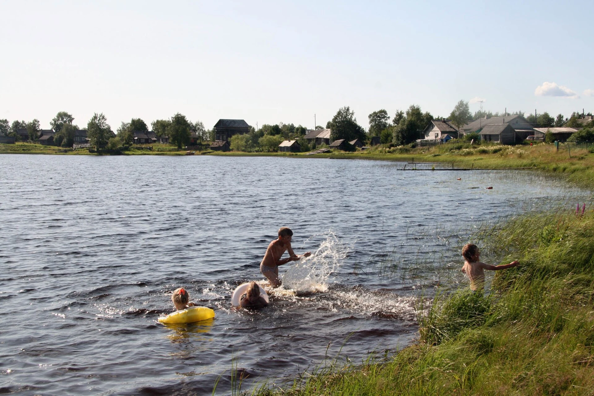 Kotkatjärvi village in Karelia