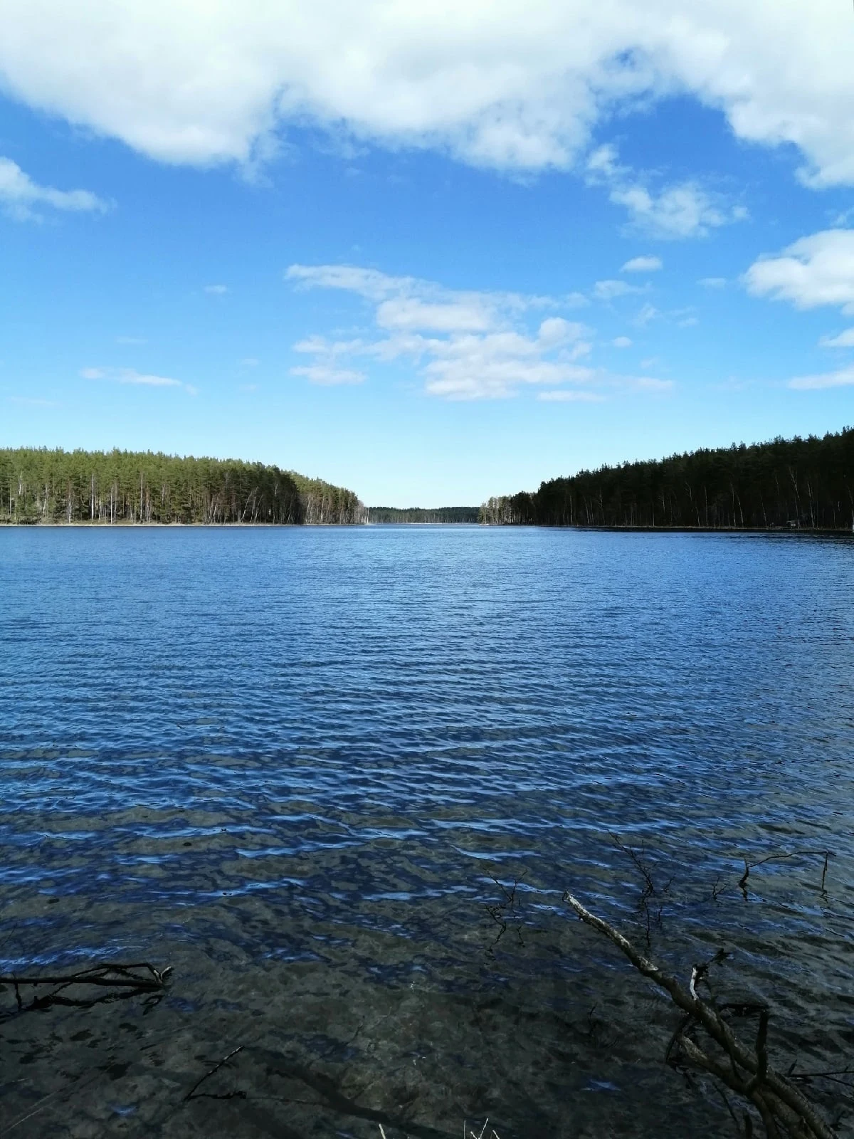 Воробьёво озеро, Ленинградская область.