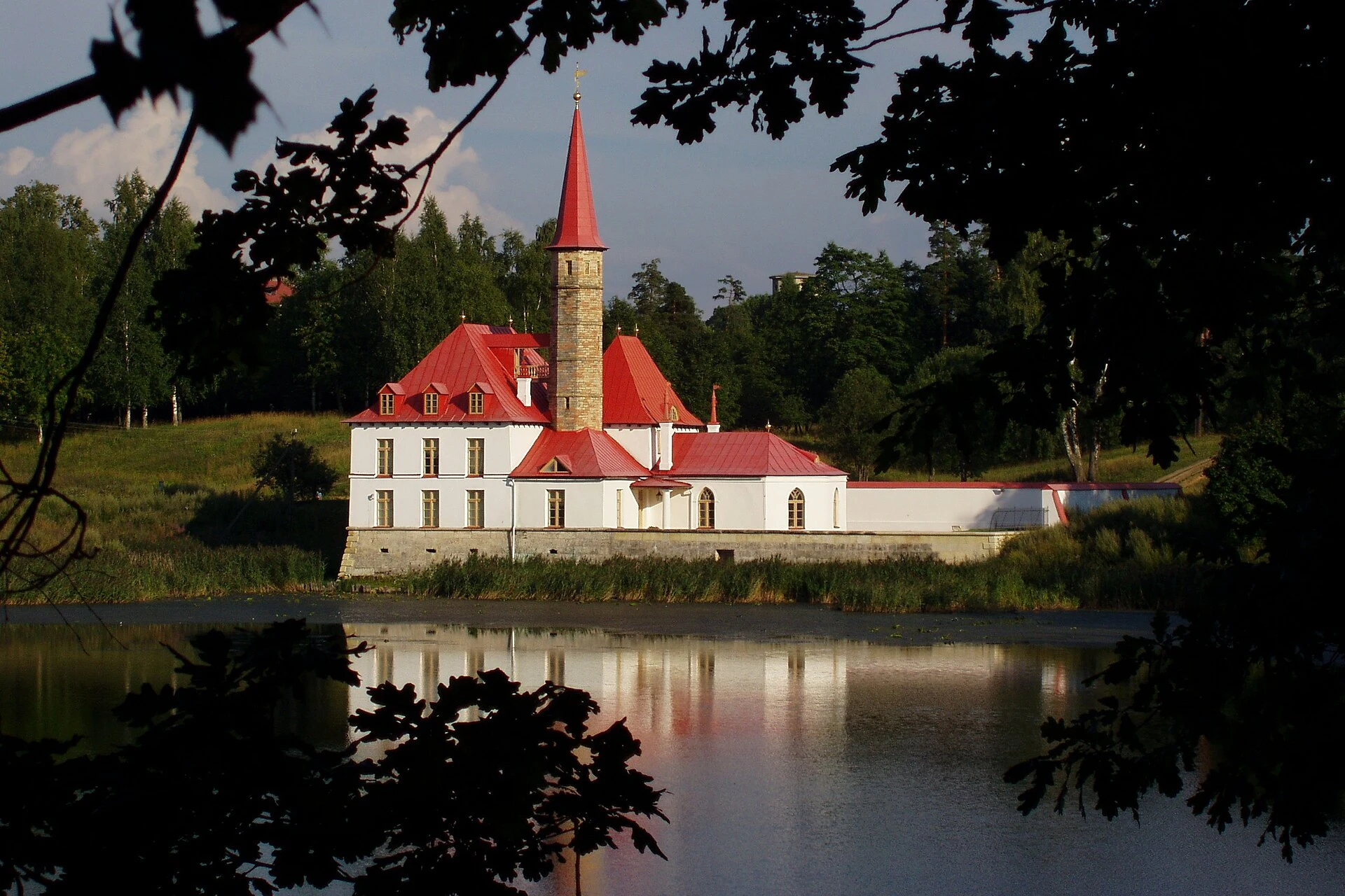 Priory Palace in Gatchina, Leningrad Oblast, Russia