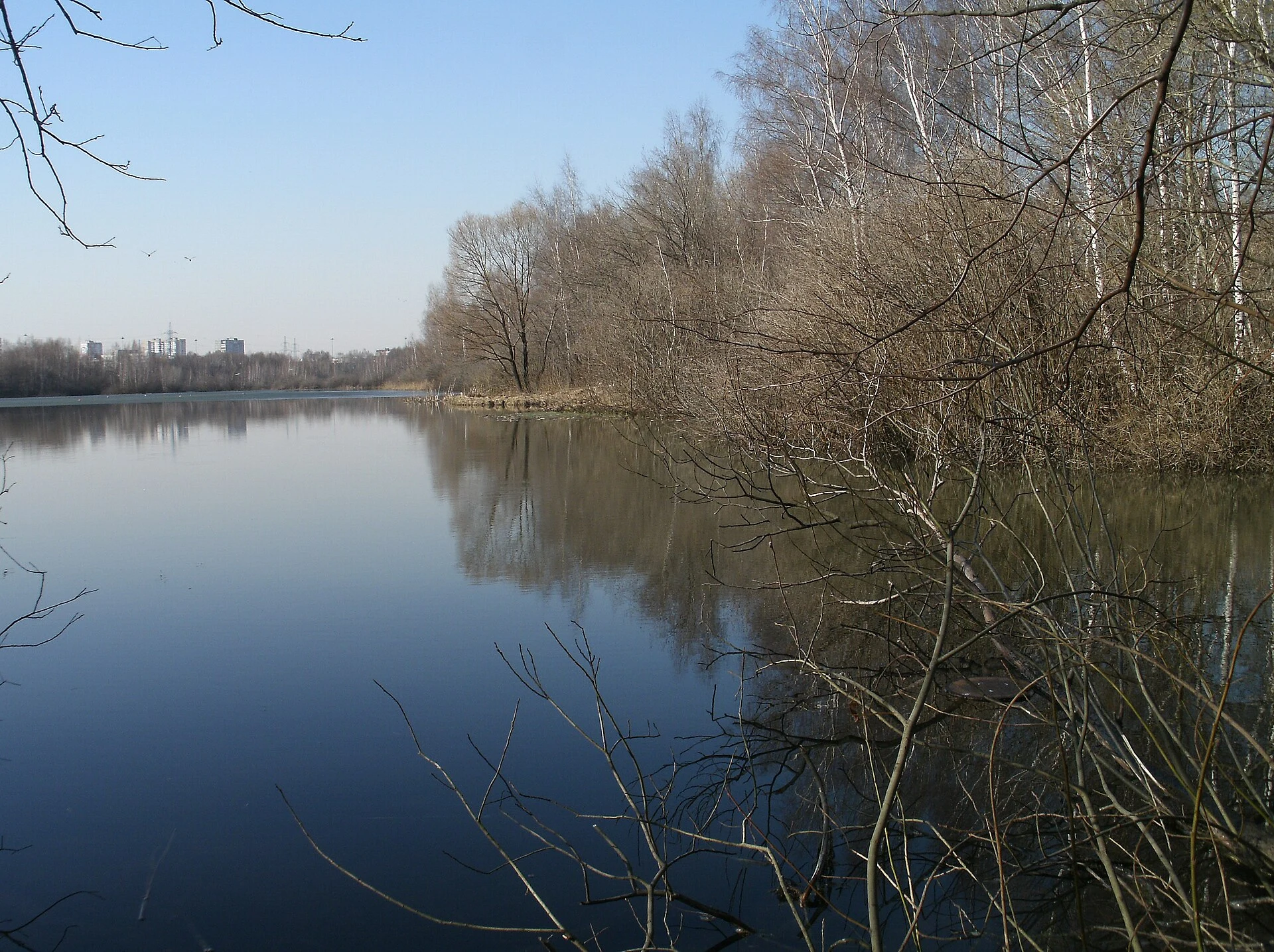 black lake