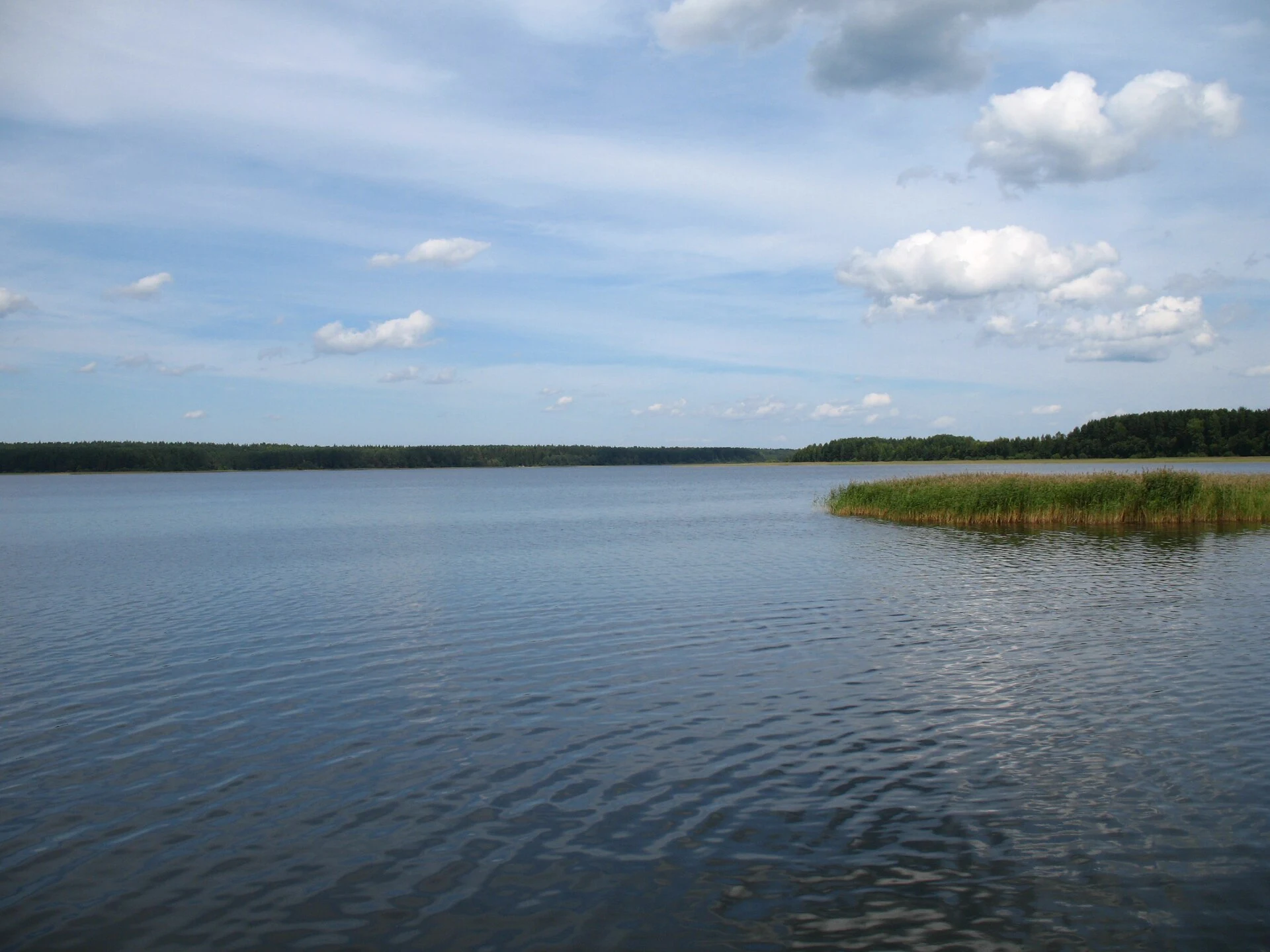 Khachin island on Seliger lake